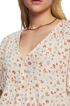 Blusa Estampado Floral Con Algodon^Esprit Fashion