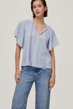 Blusa Fluida Bordados^Pedro del Hierro Clearance