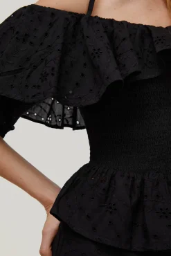 Blusa Off Shoulder Con Volantes^Pedro del Hierro Online