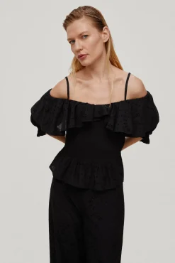 Blusa Off Shoulder Con Volantes^Pedro del Hierro Online