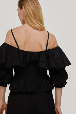 Blusa Off Shoulder Con Volantes^Pedro del Hierro Online