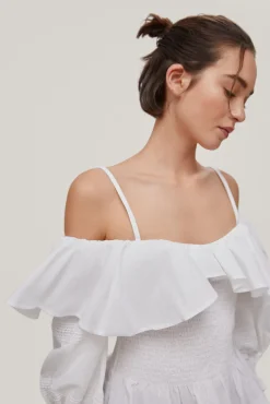 Blusa Off Shoulders Popelin^Pedro del Hierro Discount