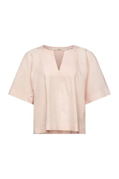 Blusa Plumeti Algodon Manga 3/4^Esprit Flash Sale