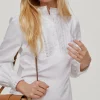 Blusa Popelin Con Cintas^Pedro del Hierro Cheap