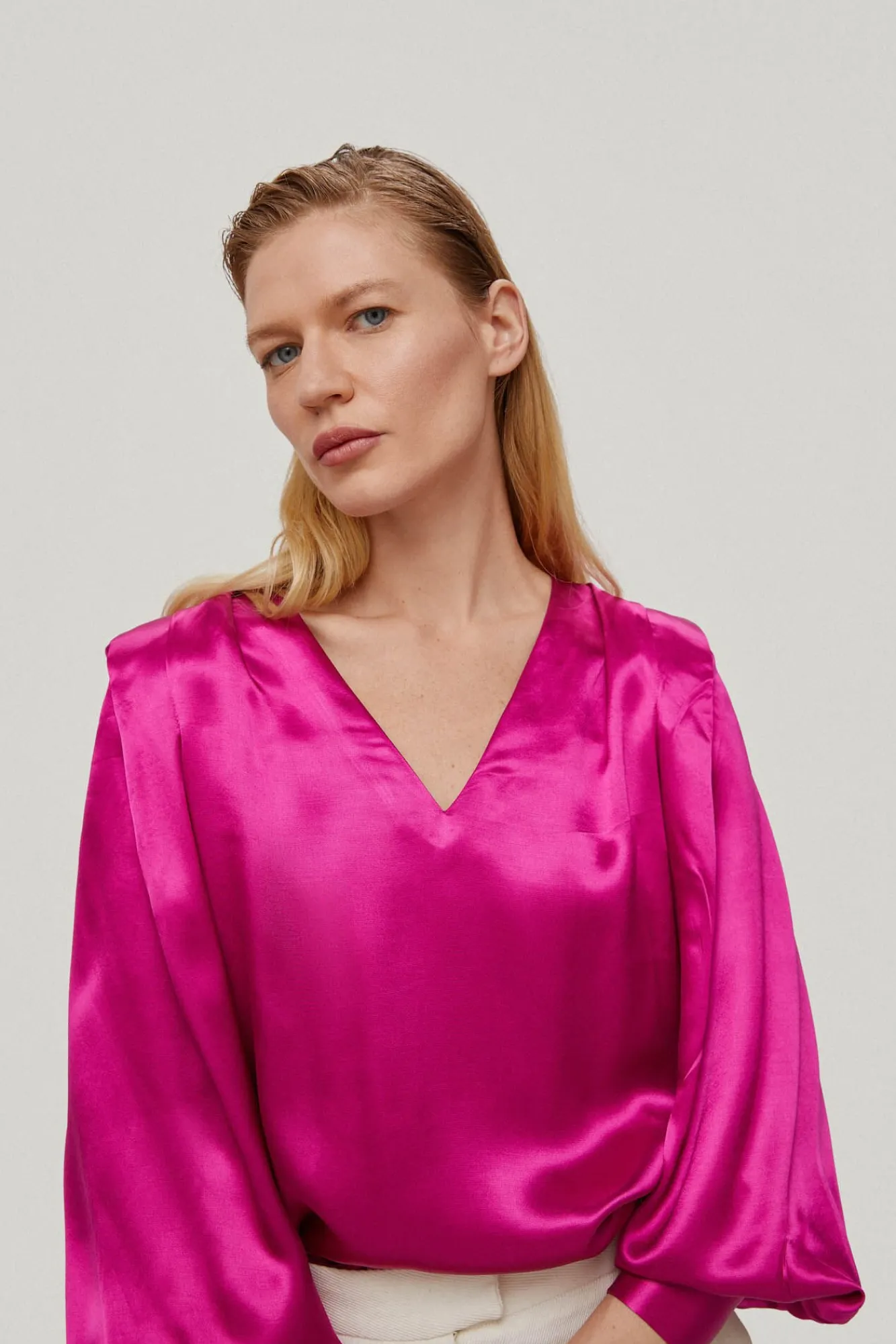 Blusa Satinada Fluida^Pedro del Hierro Shop