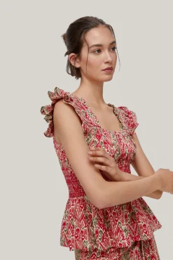 Blusa Tirantes Estampado Ikat.^Pedro del Hierro Fashion