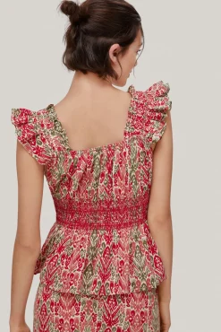 Blusa Tirantes Estampado Ikat.^Pedro del Hierro Fashion
