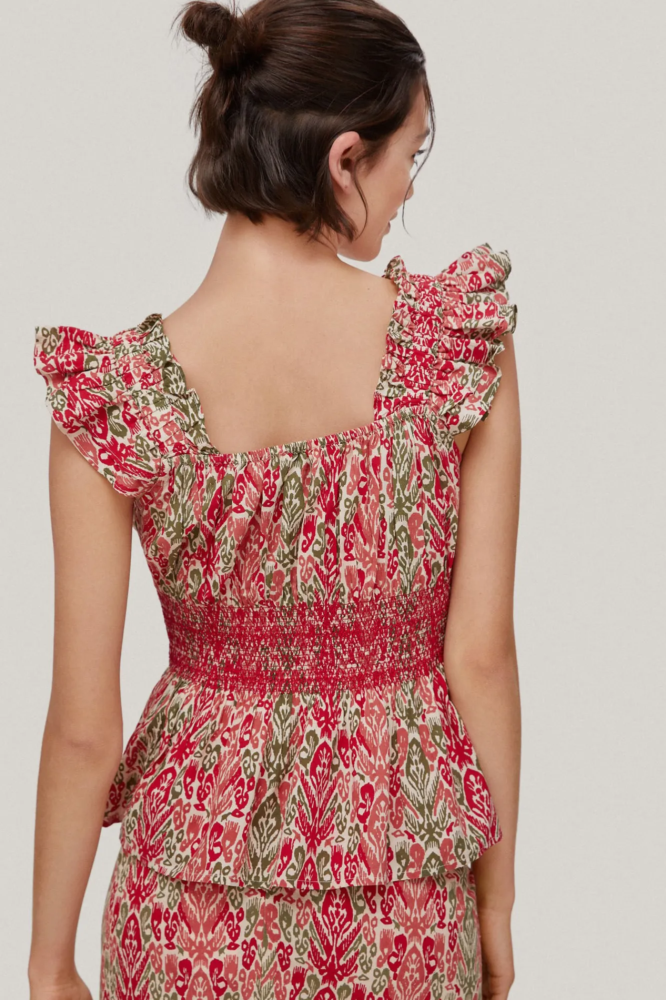 Blusa Tirantes Estampado Ikat.^Pedro del Hierro Fashion