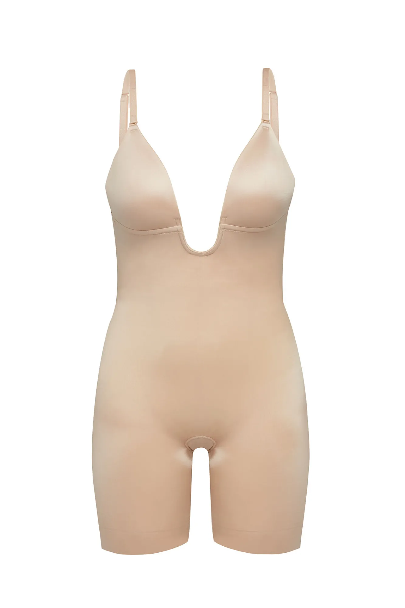 Body Reductor Escote U Beige^Spanx Outlet