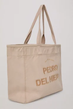 Bolsa Canvas Logo Bordado^Pedro del Hierro Store