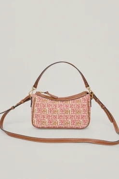 Bolso Baguette Y Bandolera De Canvas Logotipo Bordado Y Piel^Pedro del Hierro Cheap