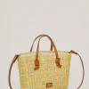 Bolso Cesta Tote Multicolor De Rafia^Pedro del Hierro Clearance