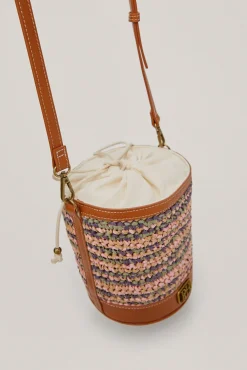 Bolso Cubo De Rafia Multicolor^Pedro del Hierro Fashion