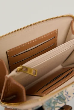 Bolso Movil De Canvas Estampado Marino Y Piel^Pedro del Hierro Sale