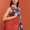 Bolso Shopper Tejido Trenzado Papel^Esprit Discount