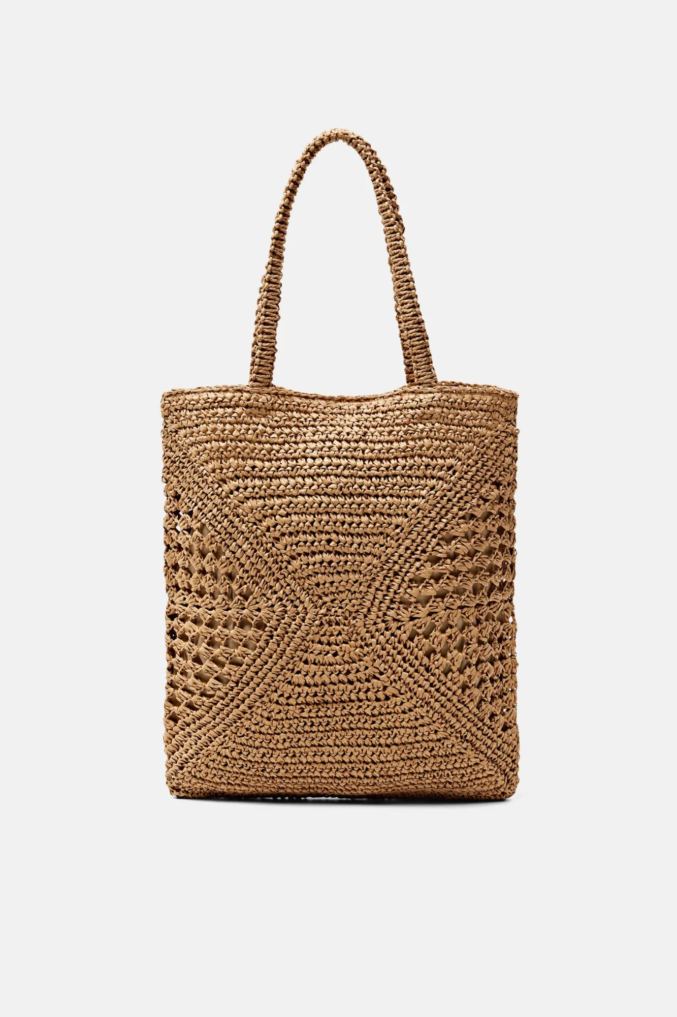 Bolso Shopper Tejido Trenzado Papel^Esprit Discount