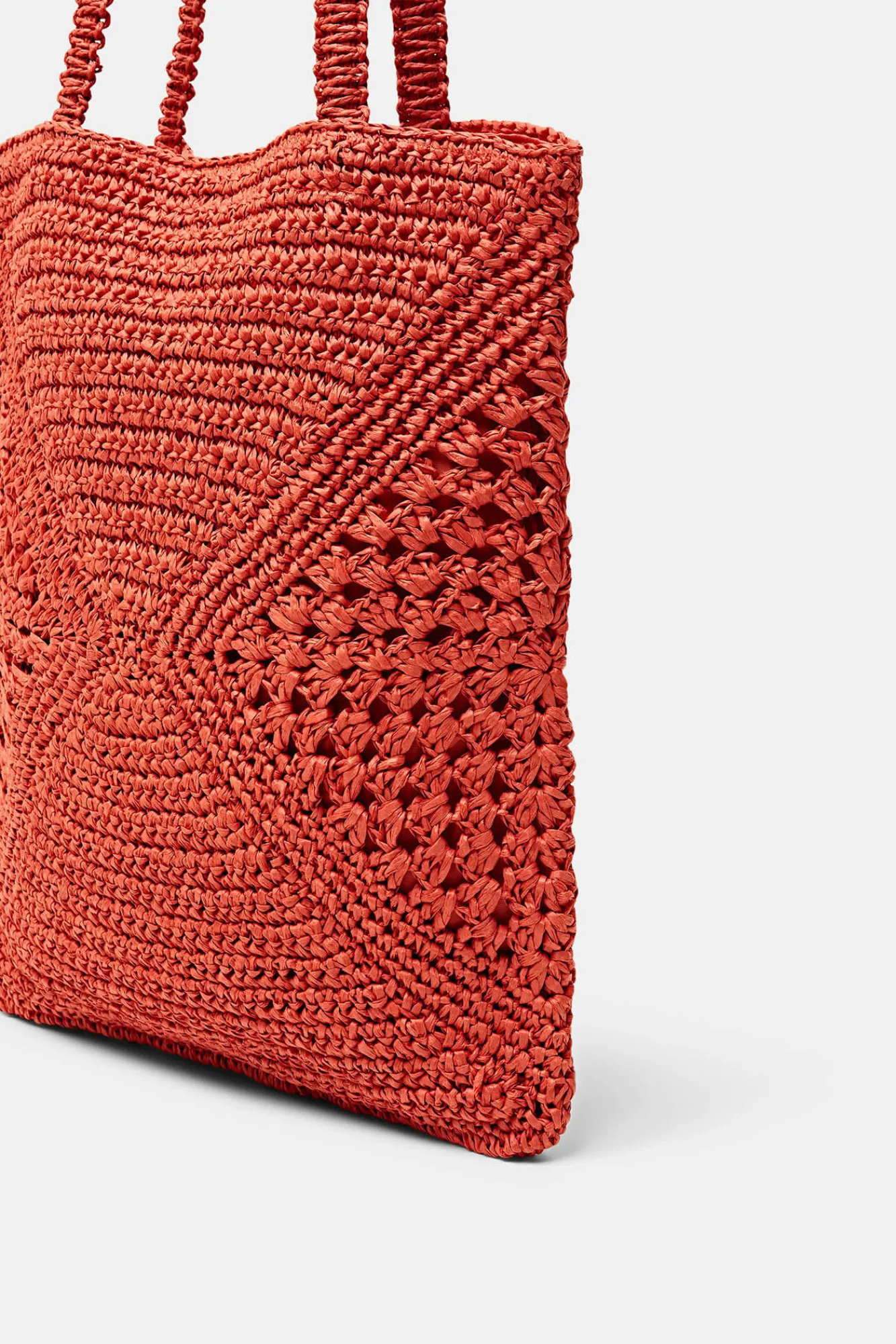 Bolso Shopper Tejido Trenzado Papel^Esprit Discount
