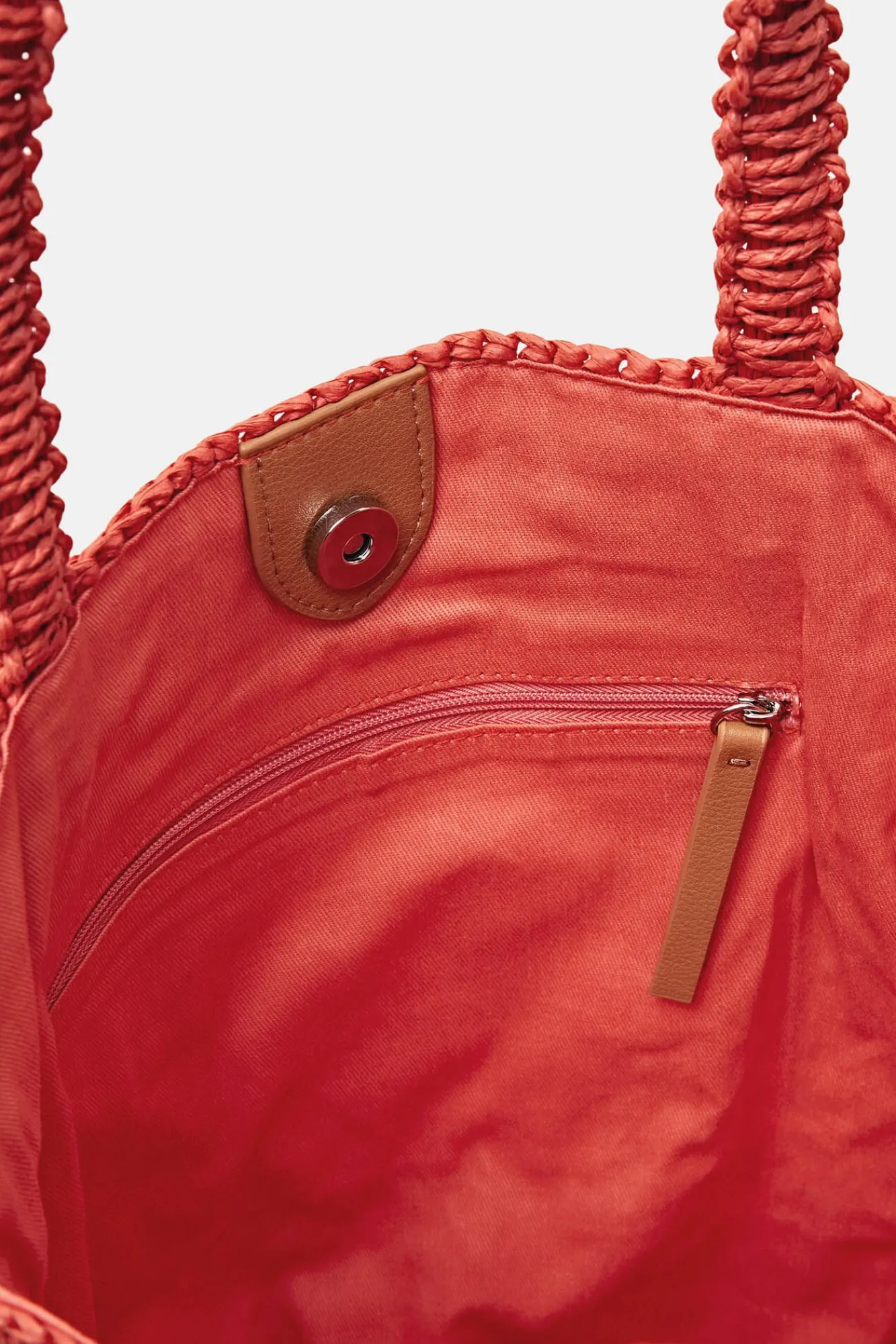 Bolso Shopper Tejido Trenzado Papel^Esprit Discount