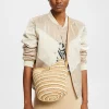 Bolso Shopper Tipo Bucket Papel^Esprit Cheap