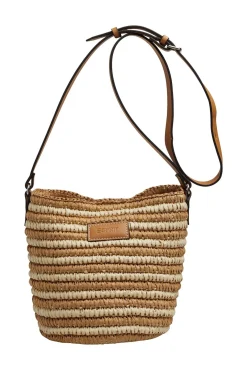 Bolso Shopper Tipo Bucket Papel^Esprit Cheap
