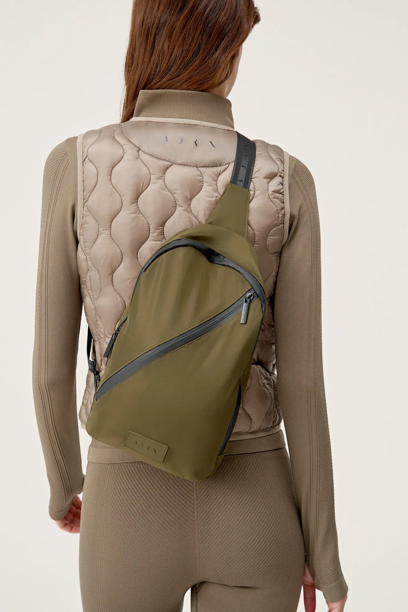 Bolso Stow Olive 2^Born Living Yoga Flash Sale