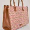 Bolso Tote De Canvas Logotipo Bordado Y Piel^Pedro del Hierro Clearance