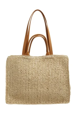 Bolso Tote Papel Monocolor^Esprit Clearance