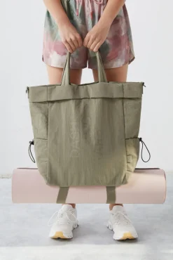 Bolso Tote Verde Oliva^Dash and Stars New