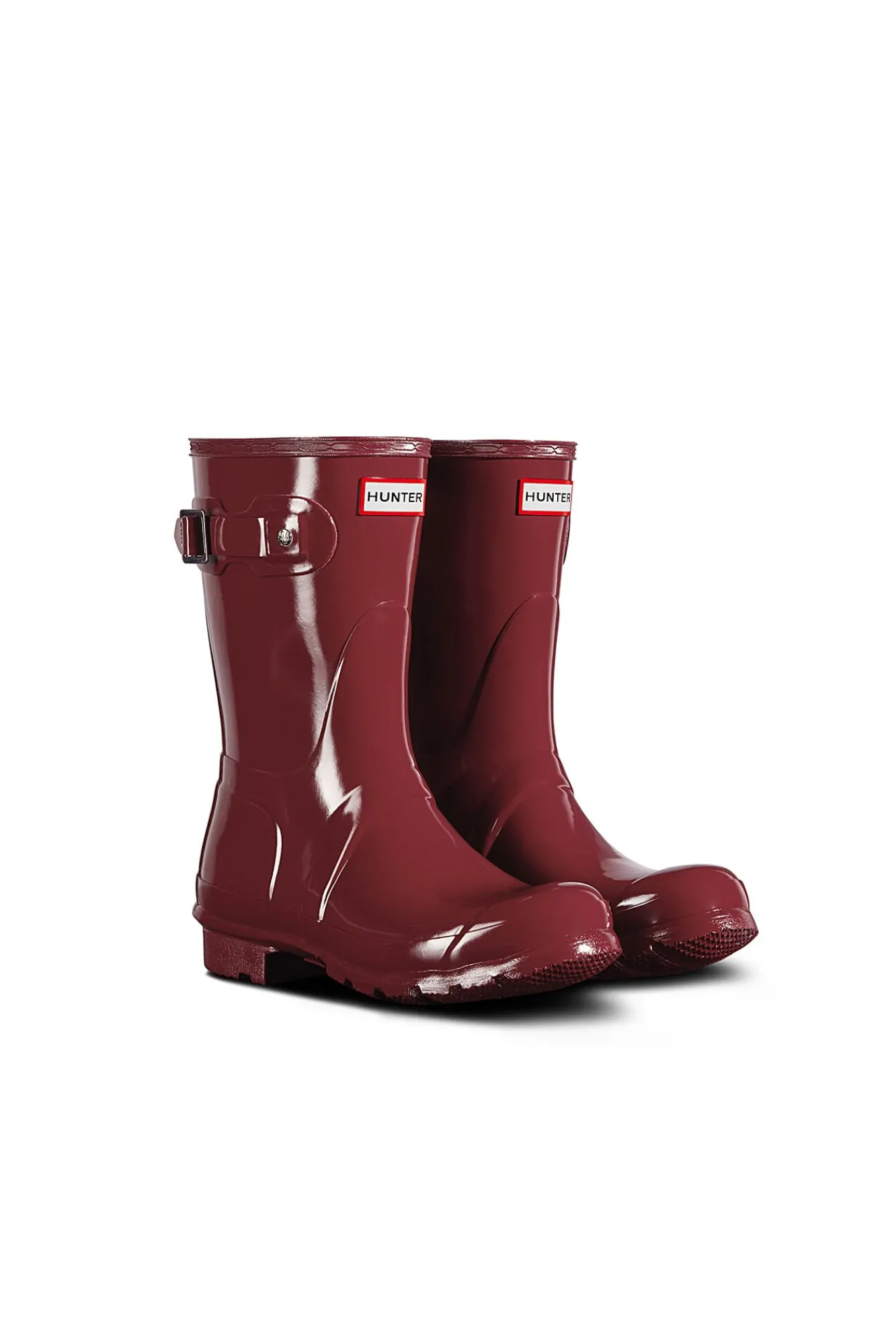 Bota Original Short Gloss Fall Red^Hunter Sale