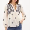 Cala Blusa De Algodon Bordada^Hoss Intropia Discount