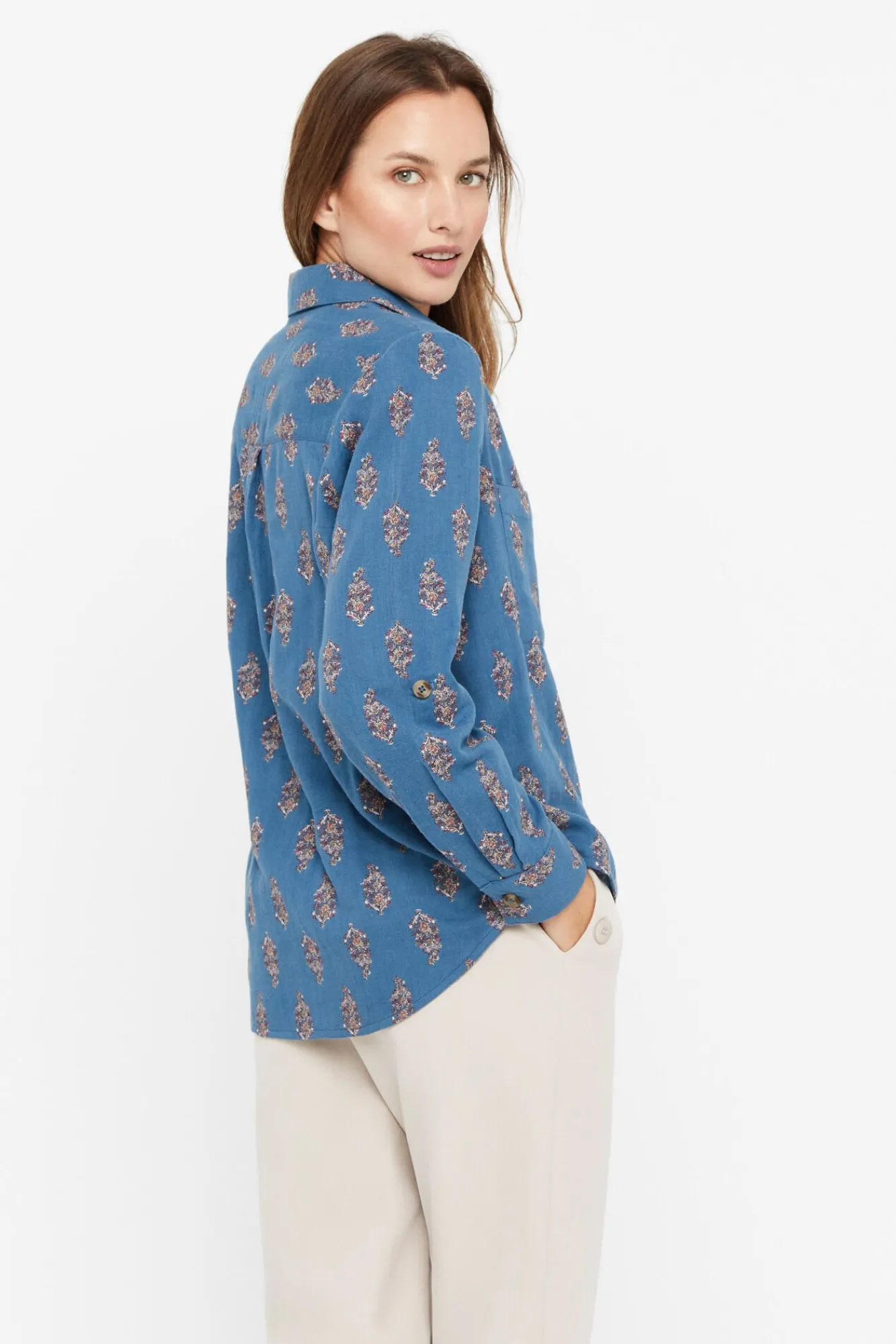 Camisa Algodon Rustico^Cortefiel New