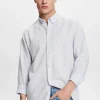 Camisa Basica Regular Fit Con Lino^Esprit Cheap