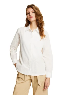 Camisa Bordada Algodon Loose Fit^Esprit Best