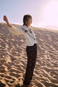 Camisa Bordado Posicionado^Slowlove Best Sale