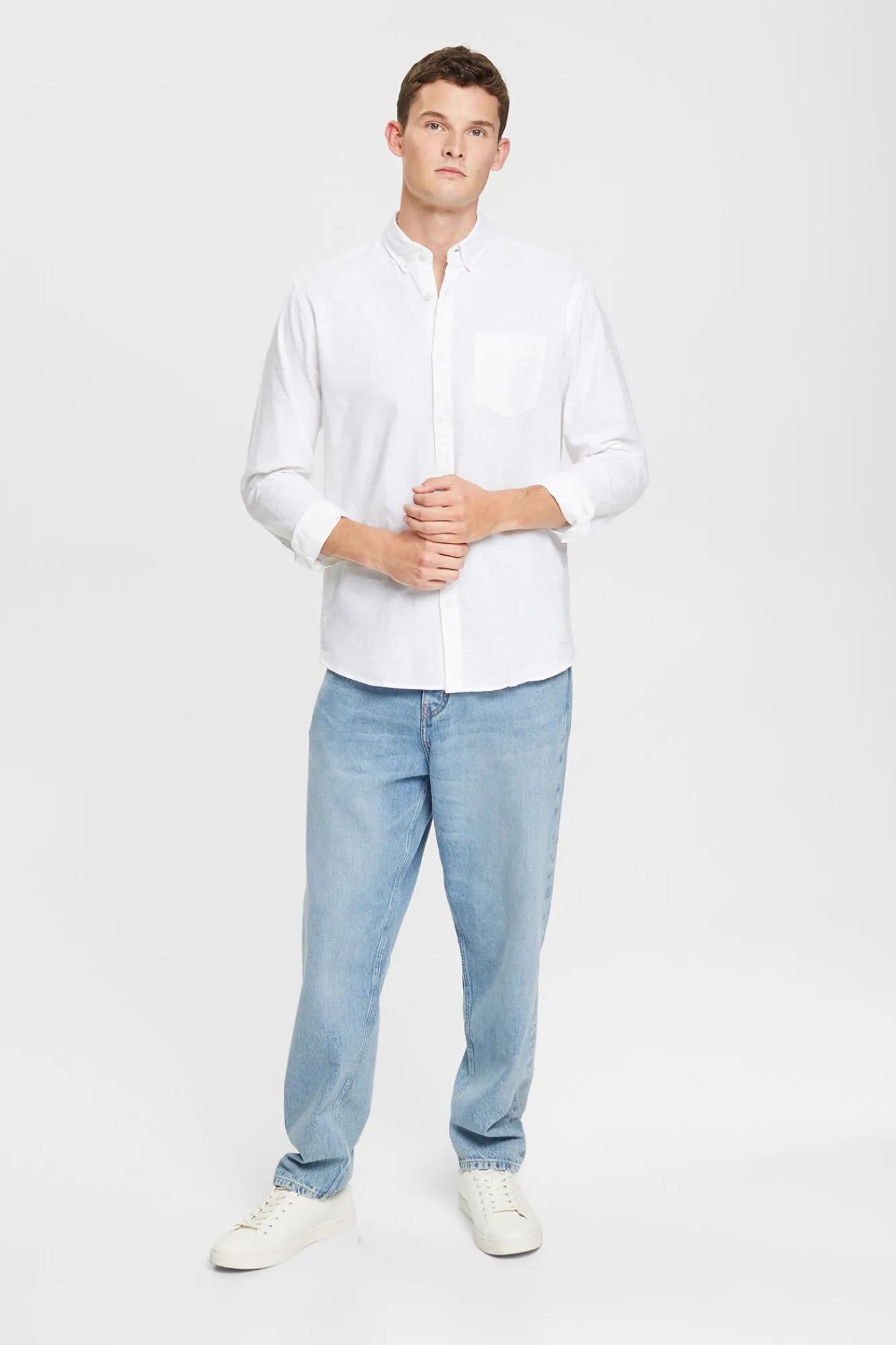 Camisa Clasica Oxford 100% Algodon^Esprit Sale