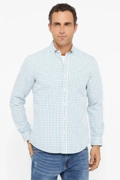 Camisa Cuadros Coolmax^Cortefiel Hot