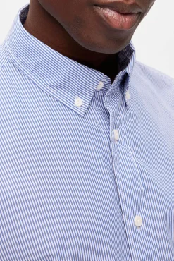 Camisa De Manga Larga Y Regular Fit Algodon Organico.^Selected New