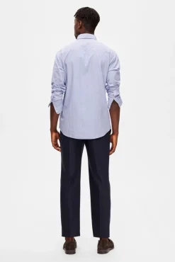 Camisa De Manga Larga Y Regular Fit Algodon Organico.^Selected New