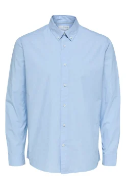 Camisa De Manga Larga Y Regular Fit Algodon Organico.^Selected Online