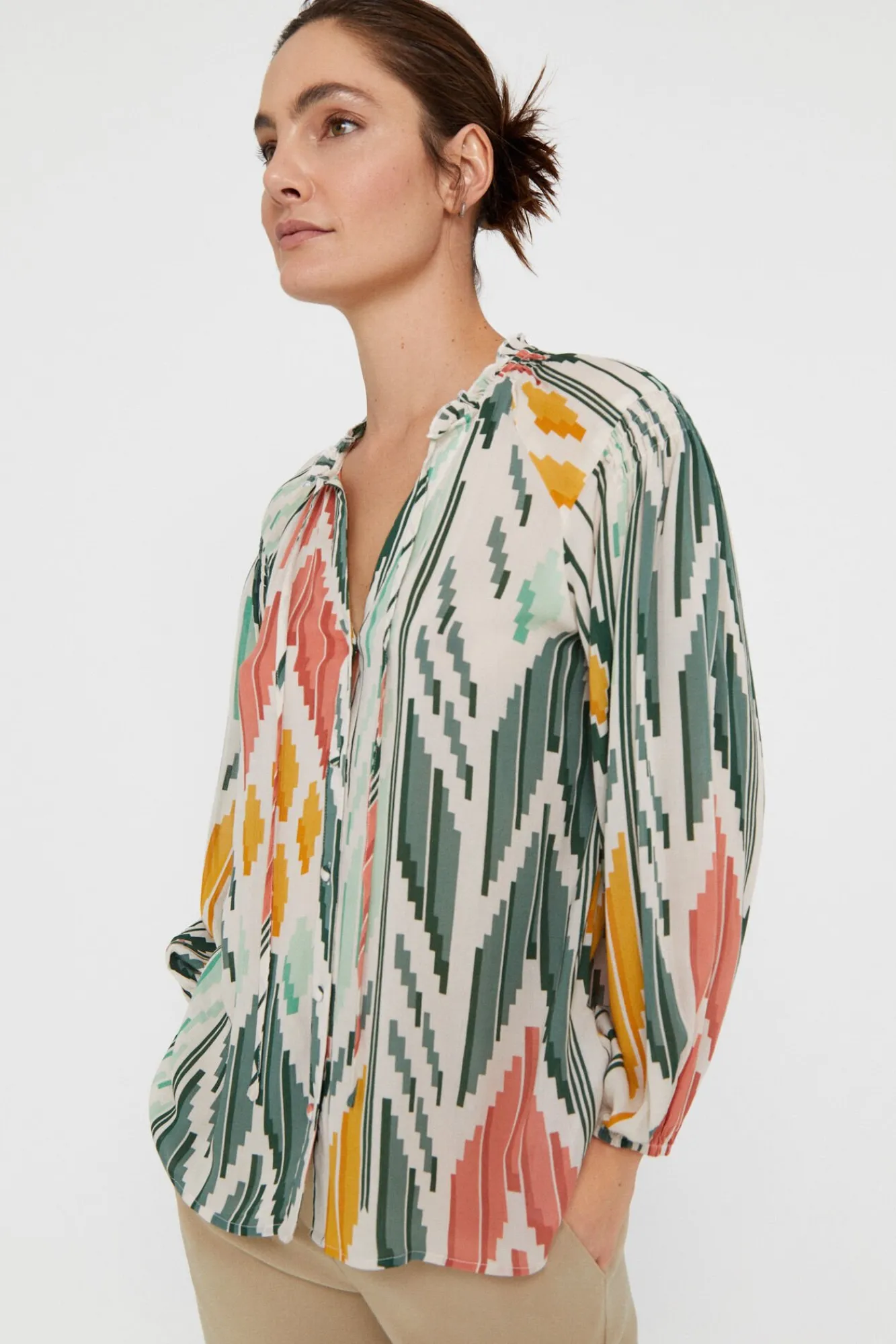 Camisa Estampada^Cortefiel Store