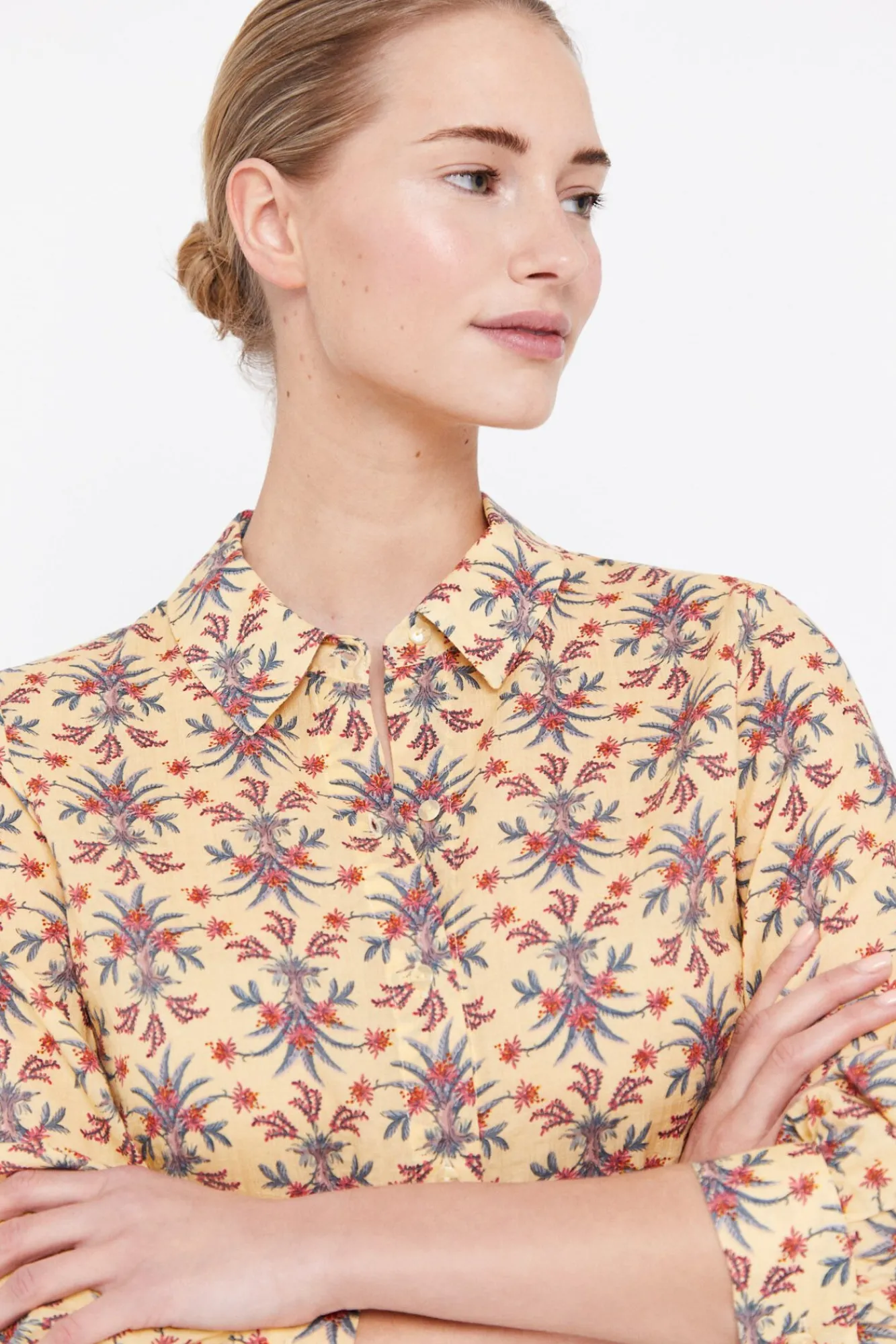 Camisa Estampada Algodon^Cortefiel Fashion