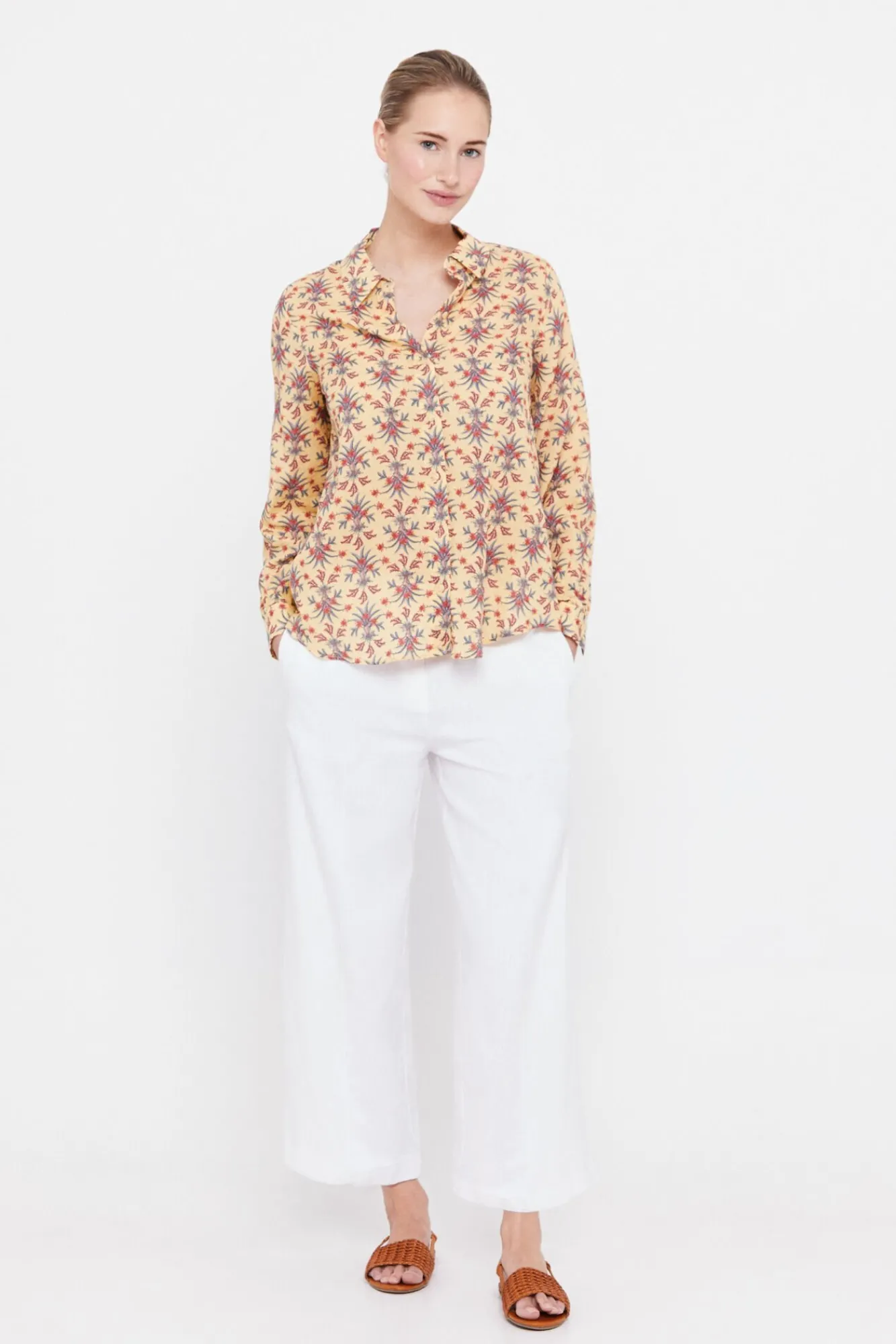 Camisa Estampada Algodon^Cortefiel Fashion
