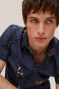 Camisa Estampada Manga Corta^Pedro del Hierro Fashion
