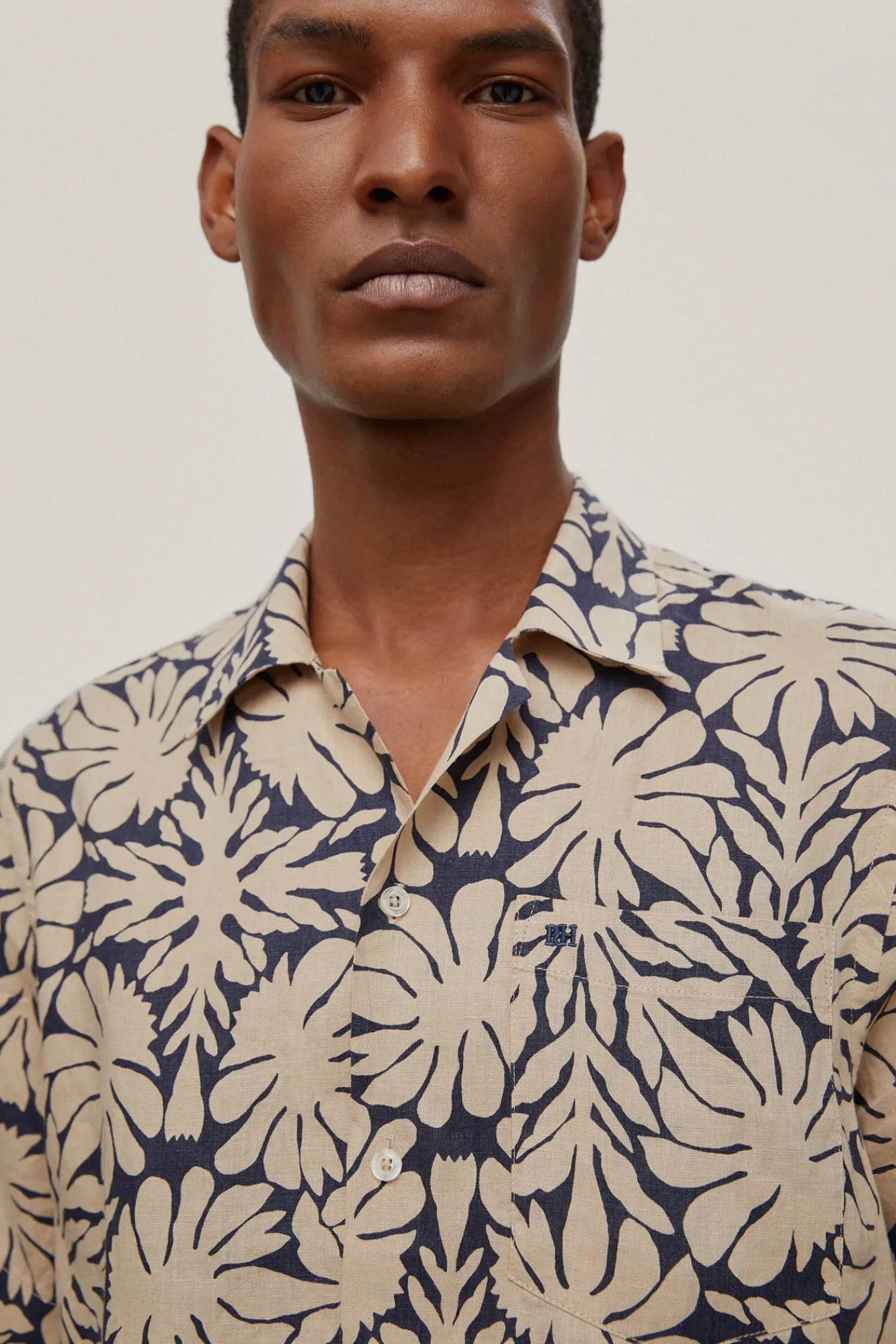 Camisa Estampada Manga Corta Tejido Italiano^Pedro del Hierro Outlet