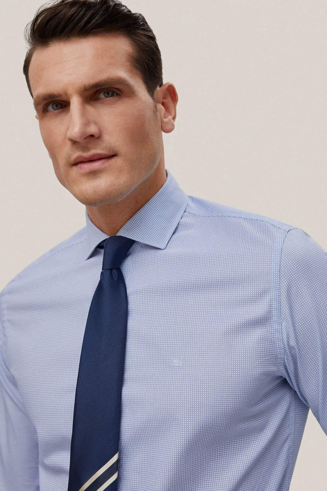Camisa Estampada Slim Fit Facil Plancha + Antiolor^Pedro del Hierro Hot