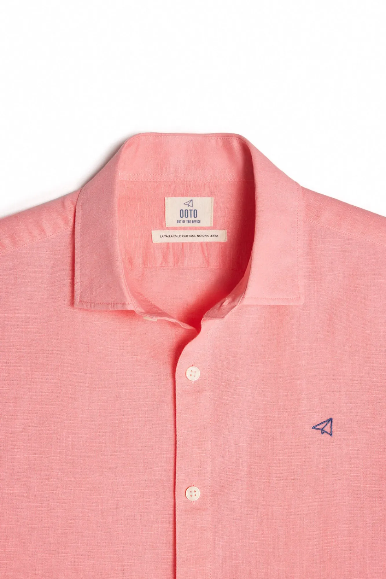 Camisa Lino Manga Larga^Ooto New