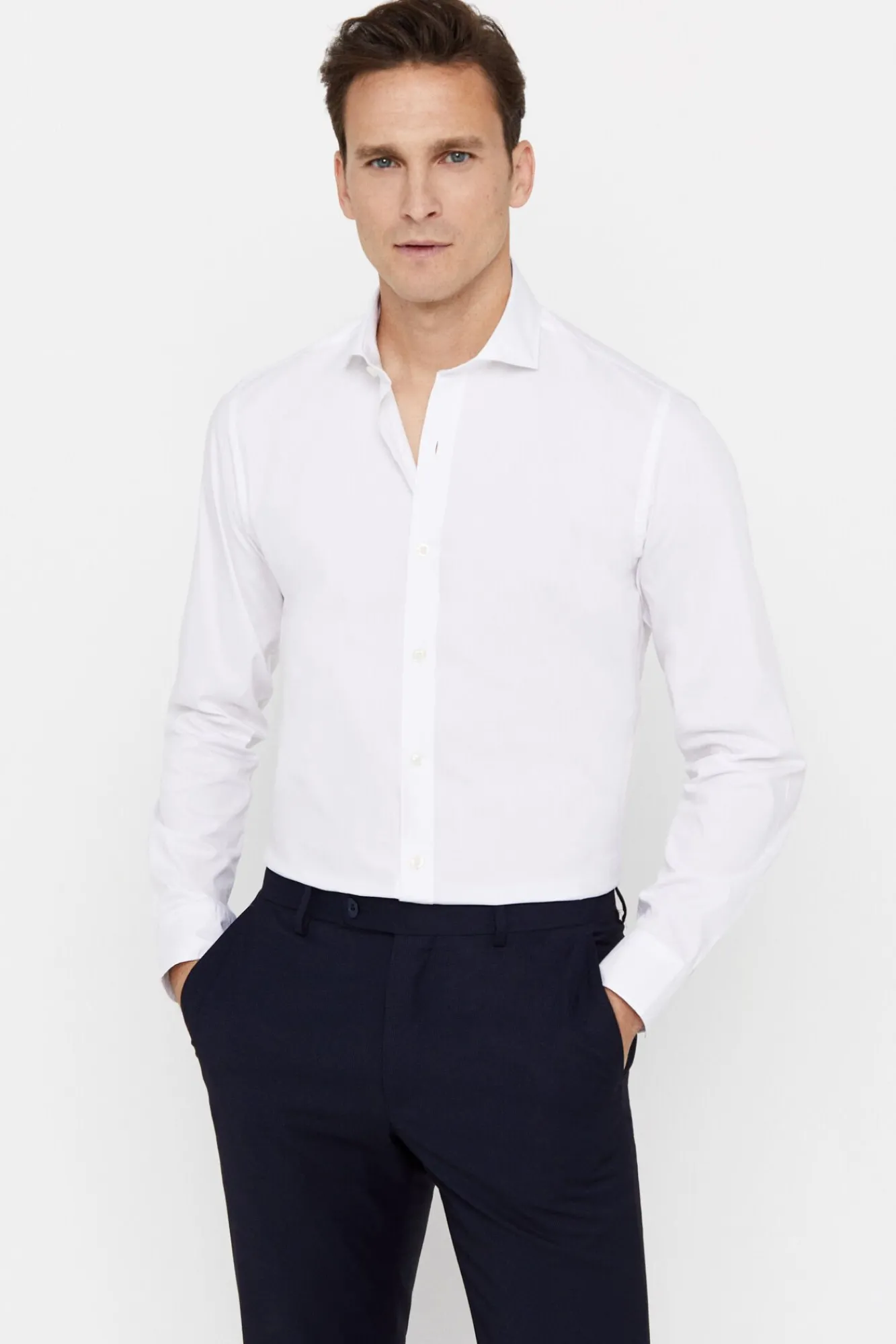 Camisa Lisa Coolmax Slim Fit^Cortefiel Fashion