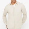 Camisa Lisa Lino Algodon^Cortefiel Shop