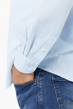 Camisa Lisa Lino Algodon^Cortefiel Best Sale