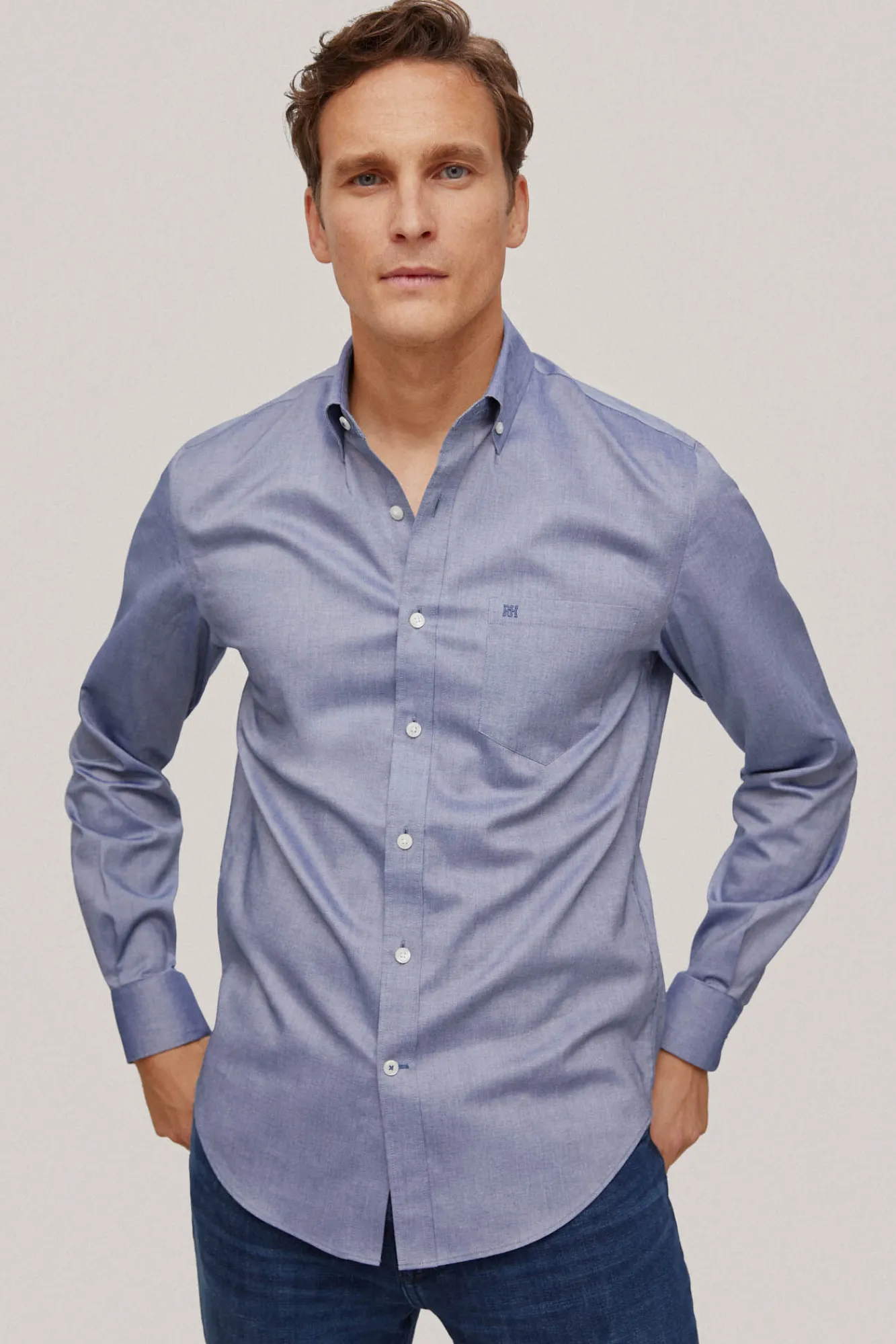 Camisa Lisa Non Iron + Antimanchas^Pedro del Hierro Best Sale